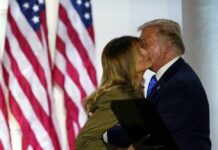 Melania Trump Tells Virus Sufferers They’re ‘Not Alone’
