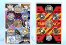 Japan to Issue Coins Celebrating 25 Years of Evangelion