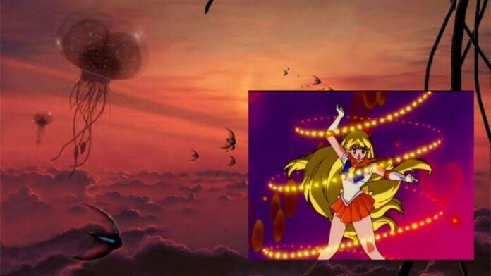 Facebook user Pichanon Freezer posts images of an alien planet with Sailor Venus Sept. 15, 2020, under the post by the National Astronomical Research Institute of Thailand about the possibility of life on Venus. Image: Pichanon Freezer / Facebook