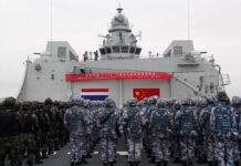 DefMin Denies Claim of China Eyeing Military Base in Thailand Thai and Chinese soldiers at a joint military exercise in China, May 2019.