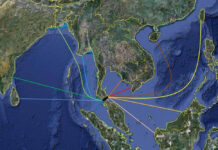China, Other Powers May Support ‘Kra Canal’ Project The proposed route of Thai Canal.