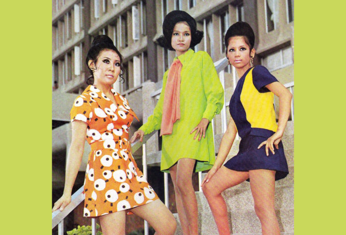 Miniskirts in 1972 magazine “Jukkrawan Dara.” Photo: Thai Movie Posters / Facebook