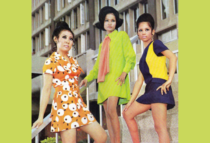 Miniskirts in 1972 magazine “Jukkrawan Dara.” Photo: Thai Movie Posters / Facebook