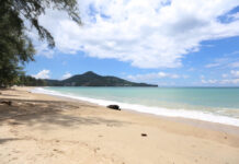 Anutin Continues to Push ‘Phuket Model’ Despite Opposition Kamala Beach on Sept. 4, 2020.