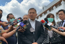 Pheu Thai Politico Gets 99 Years in Jail For Bribery Watana Muangsook speaks to reporters after the verdict on Sept. 24, 2020.
