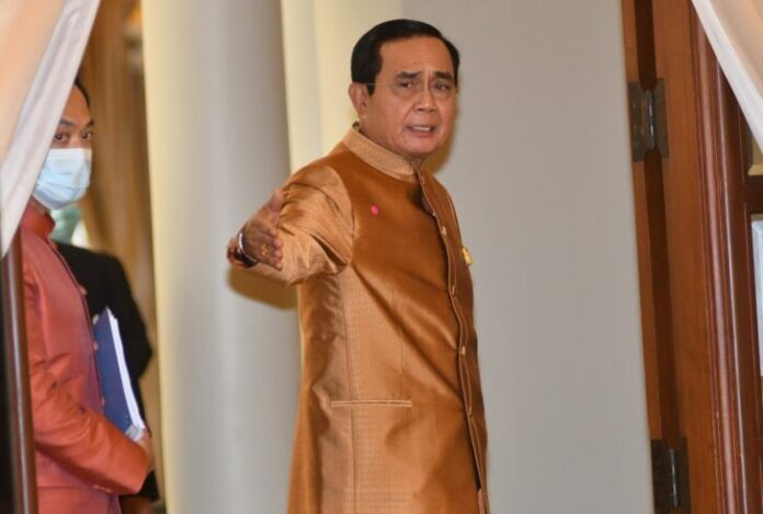 Gen. Prayut Chan-o-cha on Sept. 8, 2020.