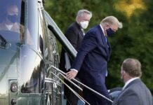 Trump, Stricken by COVID-19, Flown To Military Hospital