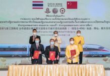 Choo Choo! Thai-Chinese High-Speed Train Contract Inked