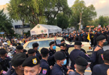 Royal Motorcade Drives Through Protesters at Gov’t House