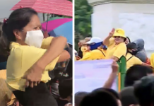 Imposters Among Us: Royalists Showing Support for Protest Go Viral