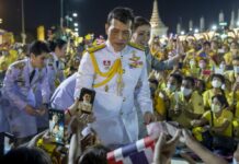 King and Queen Take To Street To Meet Adoring Royalists