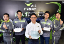 AIS Fibre Ranked #1 for Broadband Internet in Asia Pacific by Frost & Sullivan