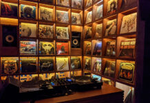 This Funky Retro Bar is Stocked With Vinyls, Cocktails