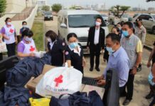 Samut Prakan Red Cross Chapter Assists 18 Migrant Workers