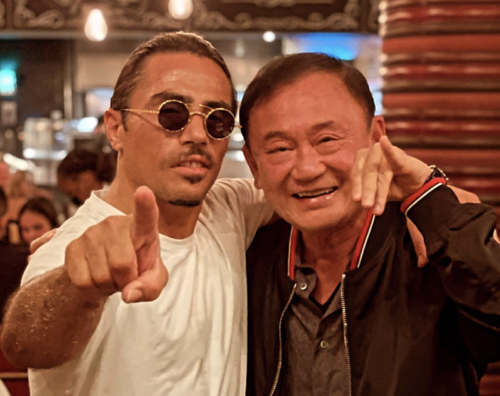 Clash of the Memes: MaewBae Meets SaltBae in Dubai