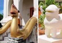 Rural Temple Statues of Magical Beasts Melt Hearts, Inspire Fanart