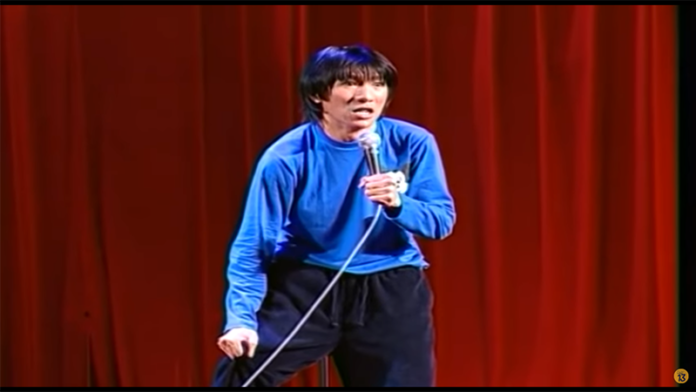 Udom Taepanich in “Chai Diew” (2002), his fifth stand-up comedy show.