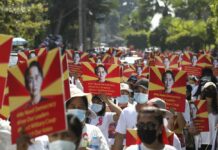 Myanmar Rattled by Army Movements, Apparent Internet Cutoff