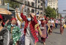 Myanmar Junta Blocks Internet Access, Anti-Coup Protests Expand