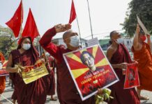Big Protests Across Myanmar as UN Expert Fears Violence