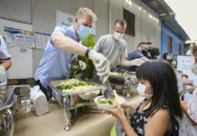 Marriott & SOS Thailand Set Up “Mutual Rescue Kitchen” To Feed Families Impacted by COVID-19 Crisis in Bangkok A special event sees GMs from 10 hotels cook surplus food and donate meals to local people in the Ma-chim Community, as part of a broader project to serve disadvantaged people.