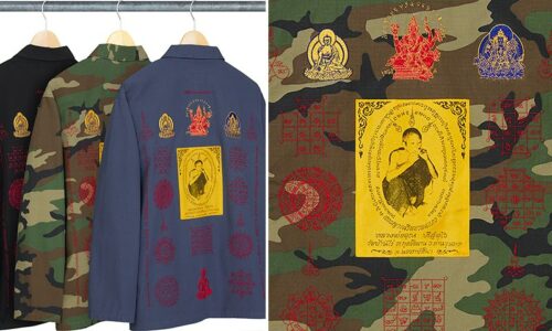 Holy Monk ‘Luang Por Koon’ Graces ‘Supreme’ New Shirts