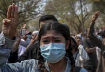 Myanmar Crackdown on Protests, Widely Filmed, Sparks Outrage