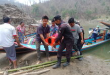 Opinion: Let Us Not Lose Our Humanity on Myanmar Issue An injured Karen villager from Myanmar is transported across the border to a hospital on the Thai side in Mae Hong Son province on March 30, 2021.