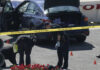 Man Rams Car Into 2 Capitol Police; 1 Officer, Driver Killed U.S. Capitol Police officers investigate near a car that crashed into a barrier on Capitol Hill near the Senate side fo the U.S. Capitol in Washington, Friday, April 2, 2021. Photo: J. Scott Applewhite / AP