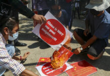 Myanmar Security Forces Attack Town That Resisted With Arms
