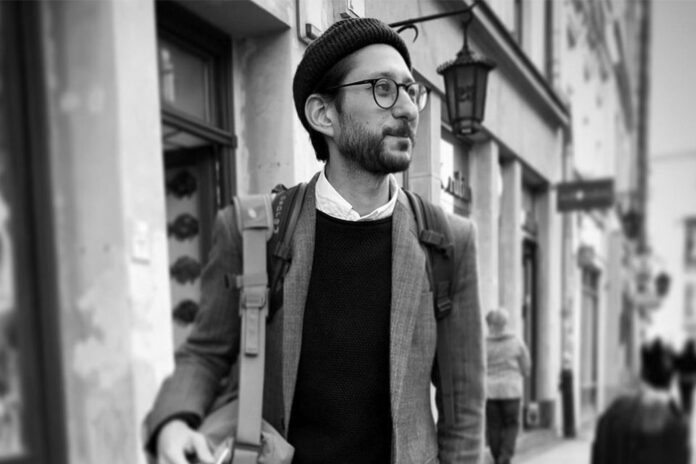 This photo provided by Bryan Fenster shows his brother Danny Fenster in September of 2019 in Kraków, Poland. Photo courtesy Byron Fenster via AP This photo provided by Bryan Fenster shows his brother Danny Fenster in September of 2019 in Kraków, Poland. Photo courtesy Byron Fenster via AP
