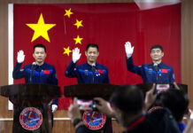 China Set to Send First Crew to New Space Station Thursday