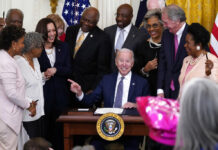 Biden Signs Bill Making Juneteenth a Federal Holiday
