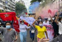 Myanmar Protesters Commemorate 1962 Student Resistance
