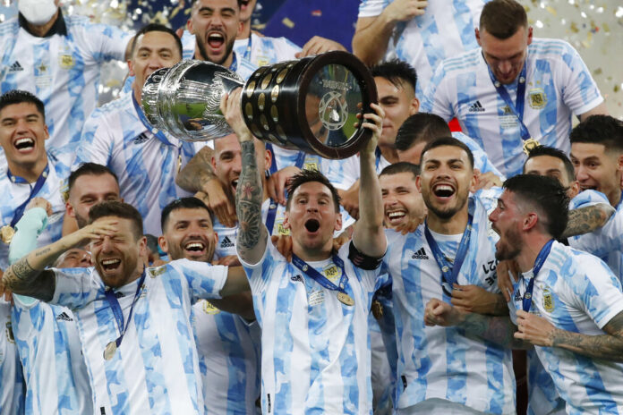 Brazil Argentina Copa America Soccer