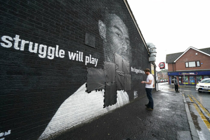 Britain Euro 2020 Soccer England Racist Abuse