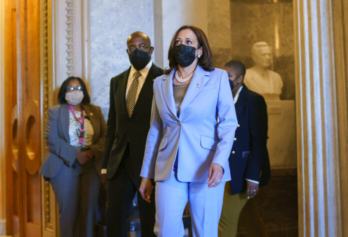 Kamala Harris, Raphael Warnock