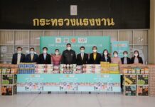 Ministry of Labour, CP Foods and partners offer supports to workers and taxi drivers