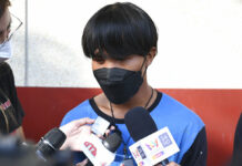 Woman in Bangkok High-rise Cuts Rope Holding Painters
