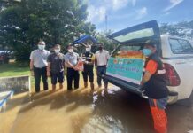 CP Foods provides food aid to flood victims of Tropical Storm Dianmu