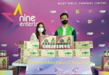 Carabao Group donates Woody C+ Lock drink to Covid-19 patients through Nine Entertain Birthday Charity event