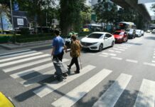 Opinion: Life Is Cheap in Thailand and Even Cheaper on Thai Roads Pedestrians use a crosswalk in front of the Bhumirajanagarindra Kidney Institute Hospital in Bangkok, where ophthalmologist Waraluck Supwatjariyakul was fatally hit by a motorcycle, on Jan. 25, 2022.
