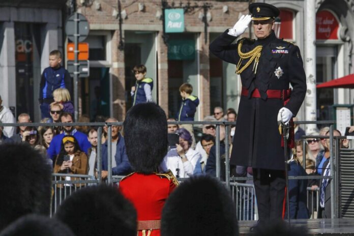 FILE - Britain's Prince Andrew, the Duke of York, attends a memorial ceremony to mark the 75th anniversary of the liberation from German occupation in Bruges, Belgium, Saturday, Sept. 7, 2019. Photo: Olivier Matthys / AP File FILE - Britain's Prince Andrew, the Duke of York, attends a memorial ceremony to mark the 75th anniversary of the liberation from German occupation in Bruges, Belgium, Saturday, Sept. 7, 2019. Photo: Olivier Matthys / AP File