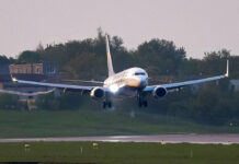US Charges Belarus With Air Piracy in Reporter’s Arrest FILE - A Ryanair plane with registration number SP-RSM, that was carrying Belarus opposition journalist Raman Pratasevich from Athens to Vilnius and was diverted to Minsk, Belarus, after a bomb threat, lands at the International Airport outside Vilnius, Lithuania, on May 23, 2021. Photo: Mindaugas Kulbis / AP File