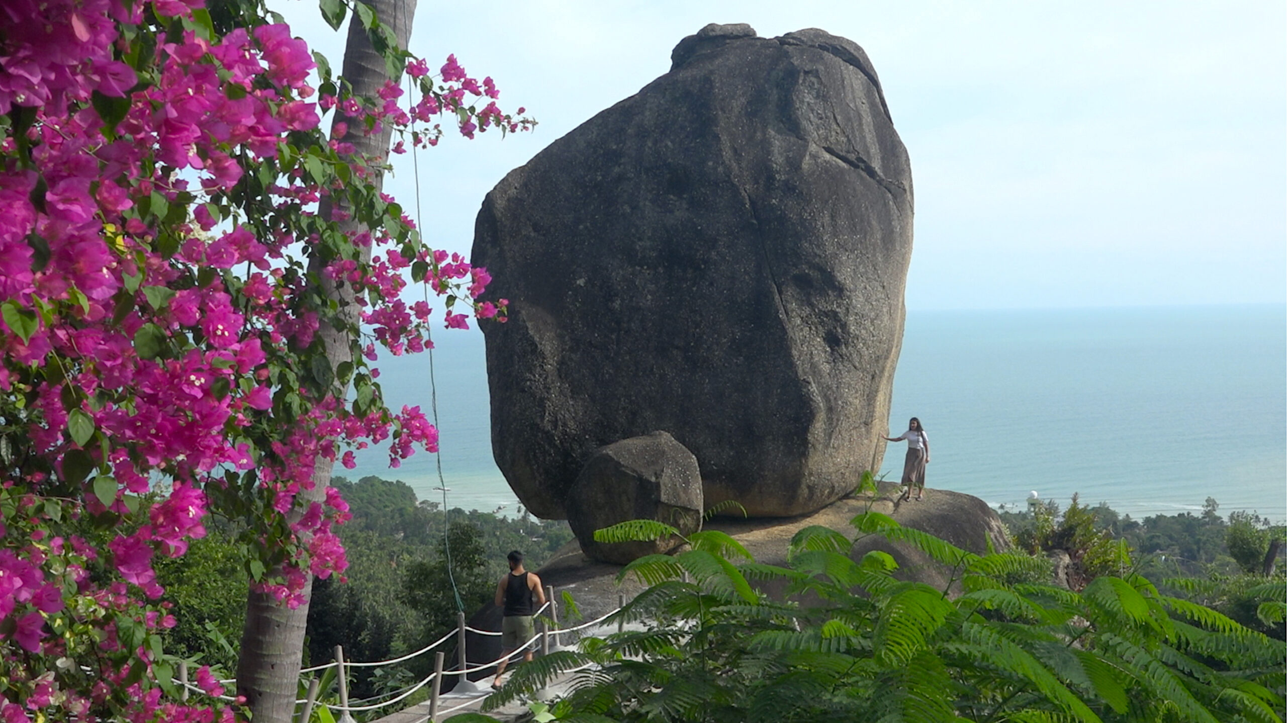 The Overlap Stone Viewpoint on Koh Samui.