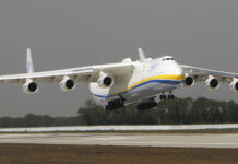 Russia Slow To Win Ukraine’s Airspace, Limiting War Gains FILE - The Ukrainian Antonov-225 Mriya (Dream), the world's heaviest and largest aircraft, makes a test landing at the new runway at the airport in Donetsk, Ukraine on July 26, 2011. Photo: Sergey Vaganov / AP File