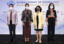 Thailand to Host 2022 Global Summit of Women “Carbon Neutral” conference format highlights environmental conservation