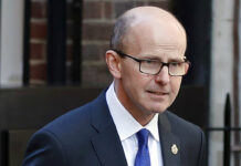 Secret Intelligence Has Unusually Public Role in Ukraine War FILE - In this Feb. 14, 2019 file photo, Jeremy Fleming, head of the British Government Communications Headquarters (GCHQ) walks in London. Photo: Frank Augstein / AP File
