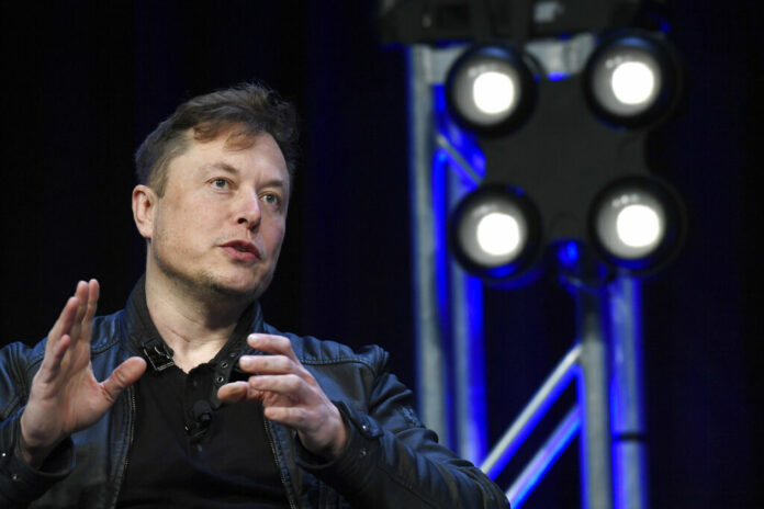 FILE - Tesla and SpaceX Chief Executive Officer Elon Musk speaks at the SATELLITE Conference and Exhibition in Washington. Musk won't be joining Twitter's board of directors as previously announced. The tempestuous billionaire remains Twitter’s largest shareholder. Photo: Susan Walsh / AP File