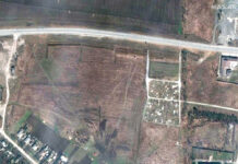 Possible Mass Graves Near Mariupol Shown in Satellite Images FILE - This satellite image provided by Maxar Technologies on Thursday, April 21, 2022 shows an overview of the cemetery in Manhush, some 20 kilometers west of Mariupol, Ukraine, on April 3, 2022. The graves are aligned in four sections of linear rows (measuring approximately 85 meters per section) and contain more than 200 graves. Image: Satellite image ©2022 Maxar Technologies via AP